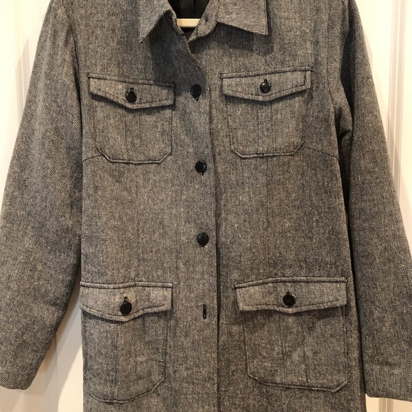 NWT Dialogue Black/White 4 pocket jacket Sz Small - Picture 2 of 8